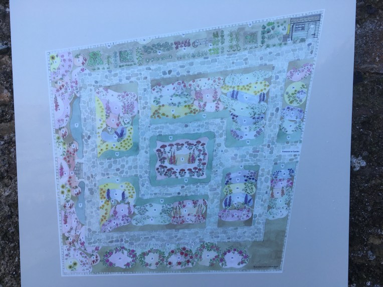 Lindisfarne Jekyll Garden Plan