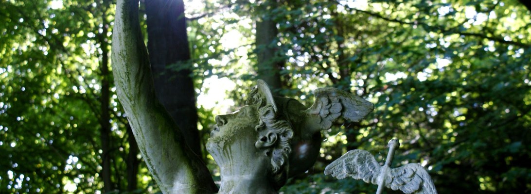 Mercury statue, Rousham Gardens