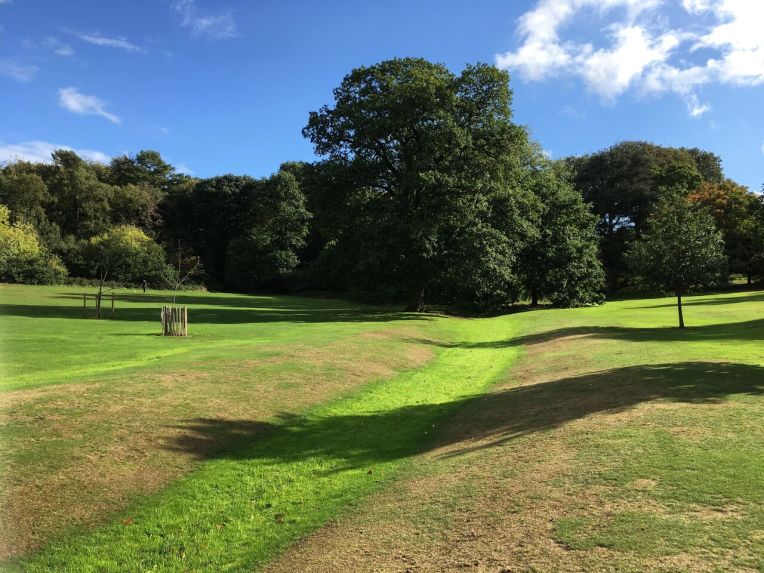 Remains of the stream bed at Warley Woods
