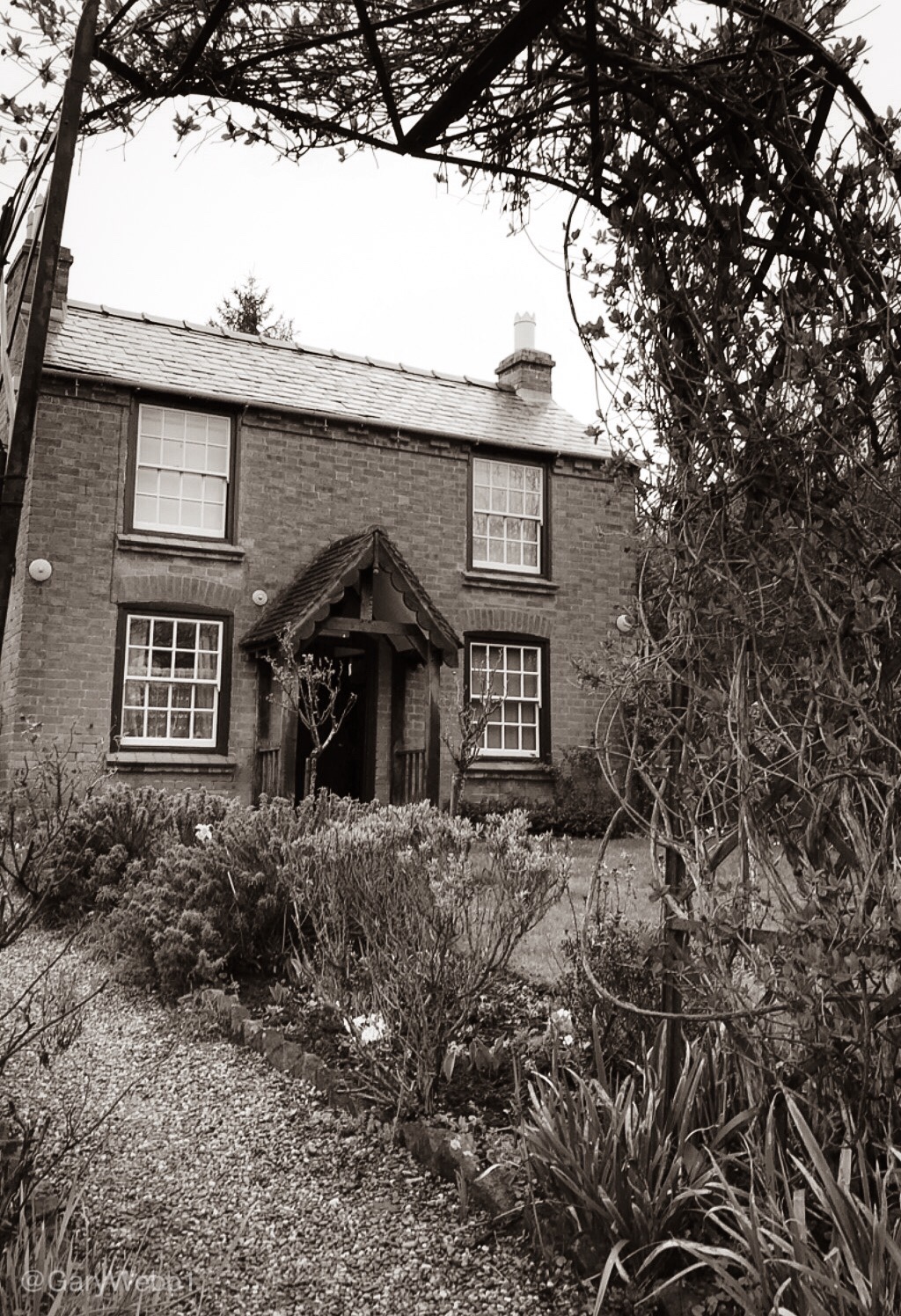 Image of Elgar’s Birthplace, facing the Malvern Hills. Copyright: Gary Webb 2019
