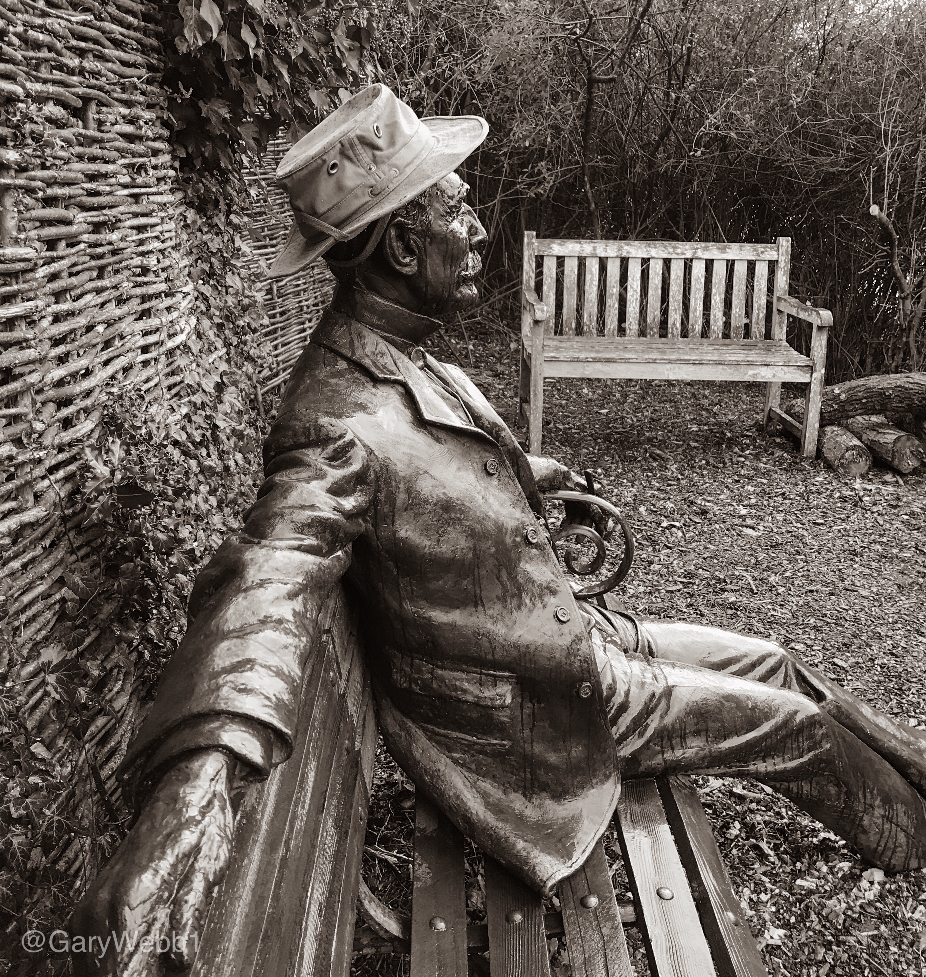 A sculptural Malvern Hills view. Copyright: Gary Webb 2019