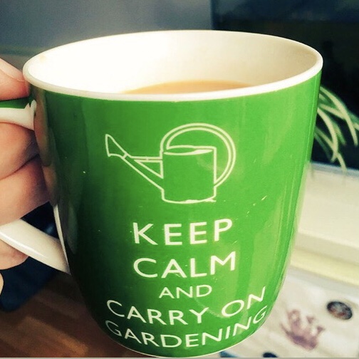 Keep calm and carry on gardening 